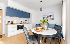 APARTAMENTY MIERZEJA - STEGNA PARK II, MEDIUM, 500 m od plaży, Bezpłatny Meleks